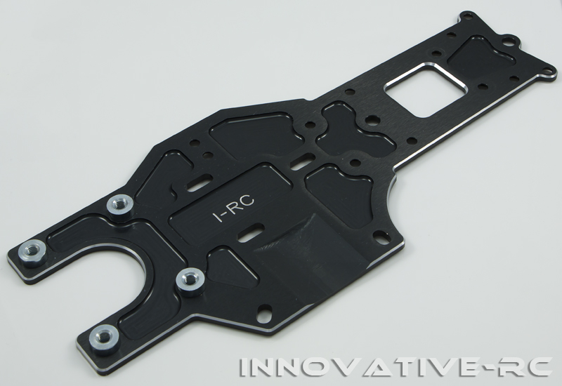 Rear Chassis Plate 7075-T6 V3 - 87482 - Black