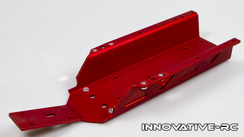 Innovative-RC HPI Baja enclosed chassis - SHORT RED
