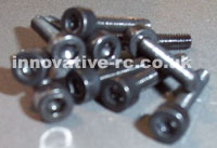 M3x8 Socket head cap screws - bag 10