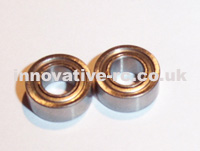 2x Engine Clutch Bearing Metal Shielded (5x10x4mm)