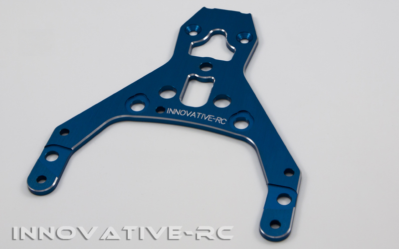 HPI Baja Front Upper Plate 4mm Blue - 87484