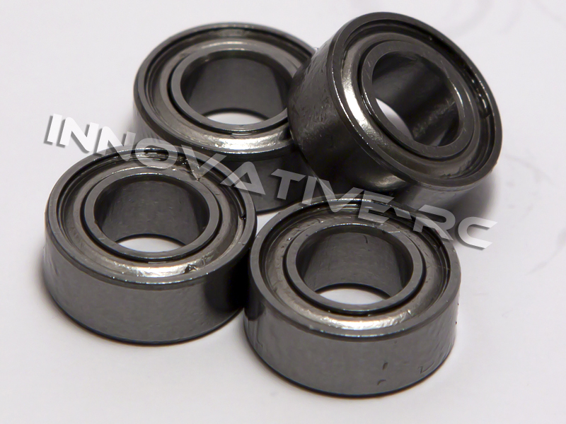 4x 5x10x4mm Ball Bearing Metal Shield- B021