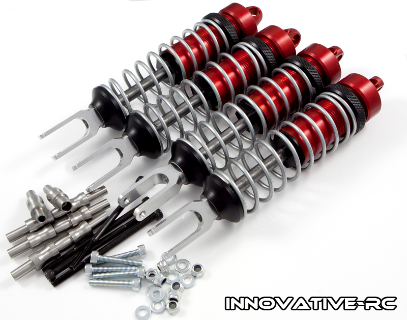 MCD V4 RaceRunne Big Bore Shocks Red V2 - Set 4x