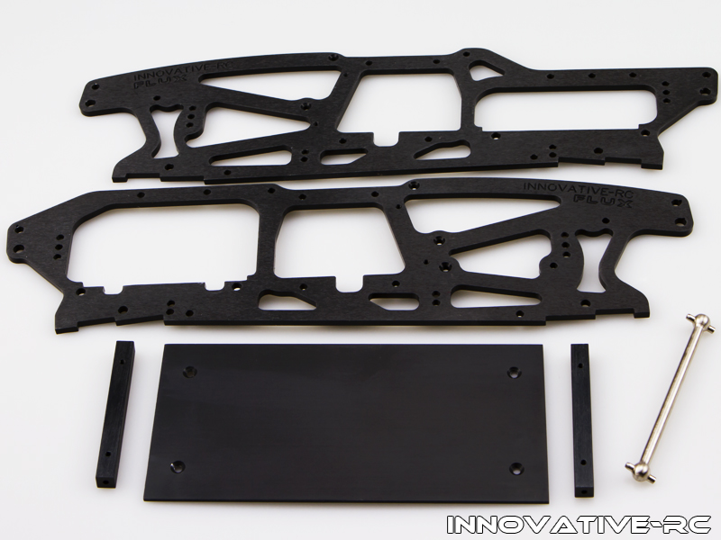 Flux Black Anodized +6mm Front LCG TVP Kit