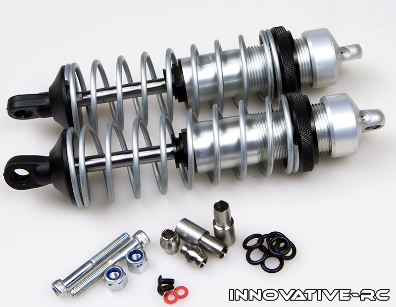 Rear Big Bore Shocks - Losi 5ive Silver