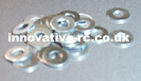 M3 washers - Zinc plated bag 20