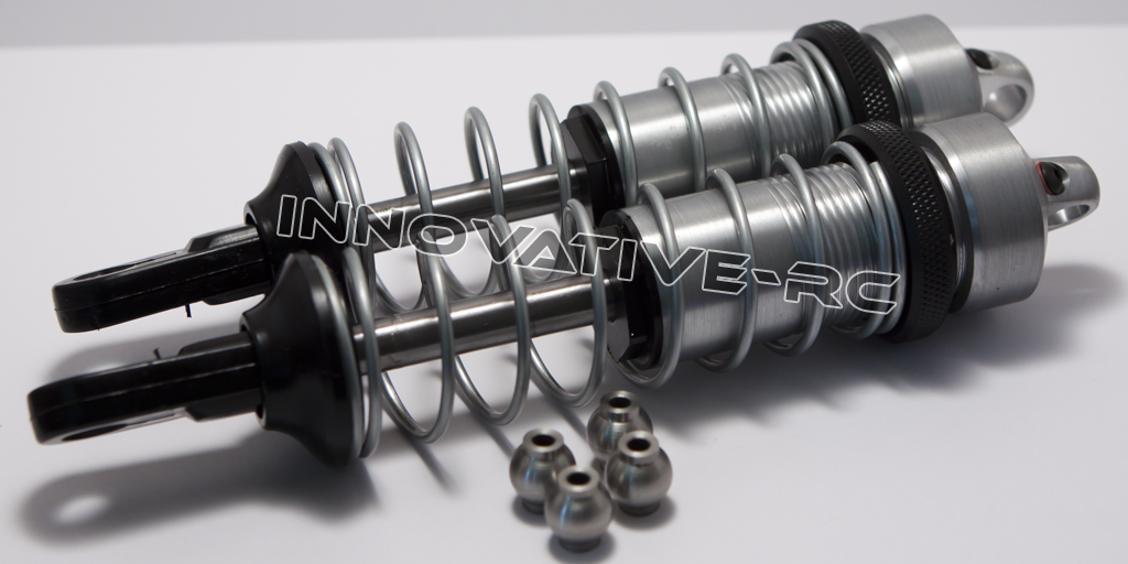 4x Complete Innovative Silver Anodized Savage Shocks