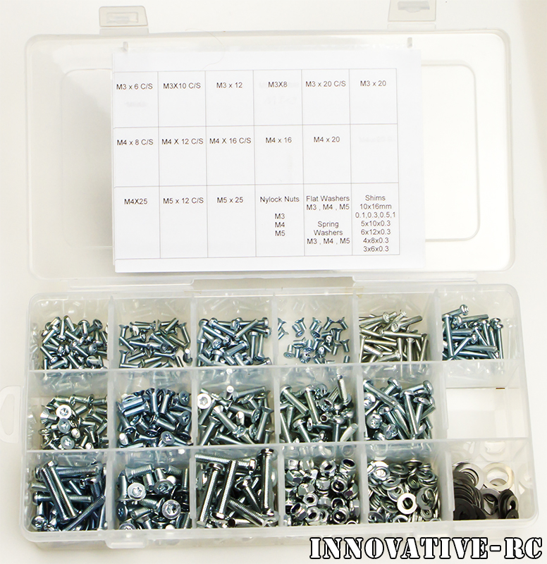 Torx Screw Kit Elcon etc - High tensile Steel